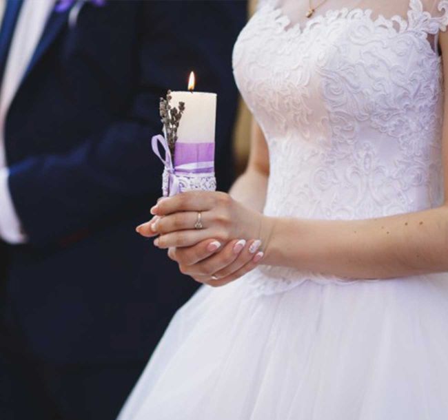 Candele Sposi  Personalizzate Pavia Milano Vigevano Voghera